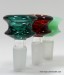 2"  Honeycomb Glass Screen Colored Bowl (14mm)