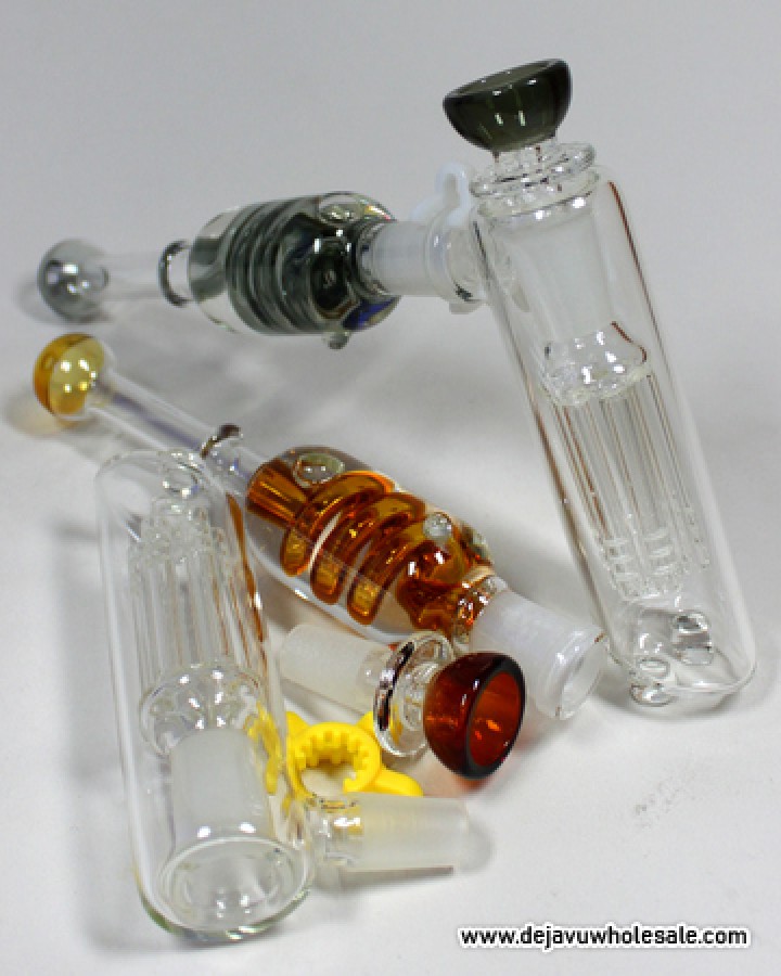 7.5'' 6 Arms Tree Perc With Freezable Coil Hammer Bubbler