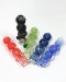 3.5'' Triple Ball Mix Frit Color Chillum