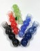 3.5'' Triple Ball Mix Frit Color Chillum