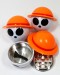 Orange Hat Anime 50 mm Grinder (3 Part)