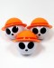 Orange Hat Anime 50 mm Grinder (3 Part)