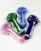 4'' Honey Comb Head Glass Tube Hand Pipe