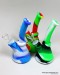 6'' Assorted Color Silicone Water Pipe (Bowl & Downstem)