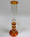 50mm 12'' Triple Dise Perc Water Pipe With Bowl USA