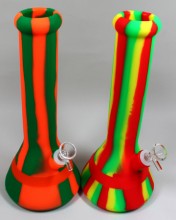 12'' Tall Beaker Base Water Pipe With 14mm Bowl