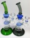 10'' 12 Arms Tree Perc Water Pipe With Nice Bowl