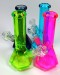 8'' Diamond Beaker Base Water Pipe With Down stem & Bowl