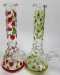 10'' Mix Fruit Decal Beaker Base Water Pipe With Down stem & Bowl