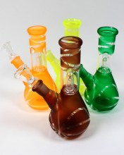 6'' Single Dome Perc Mini Water Pipe