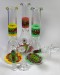 9.5'' Zig Zag  Decals Art Beaker Base Water Pipe ( Down Stem N Bowl)