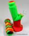 12'' 2 Part Silicone Water Pipe With (DownStem  N Bowl)