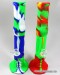 12'' 2 Part Silicone Water Pipe With (DownStem  N Bowl)