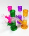 6'' Single Dome Perc Netted Cylinder Water Pipe