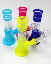 6'' Single Dome Perc Cylinder Bong