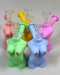 5'' Tall Silicone Naked Lady Water Pipe With 14mm Bowl