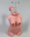 5'' Tall Silicone Naked Lady Water Pipe With 14mm Bowl