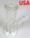 8'' Clear 9mm Thick Glass N Glass Cylinder Water Pipe (Down Stem And Bowl)