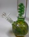 11.5'' Coil Perc Inside Water Pipe With Downstem & Bowl